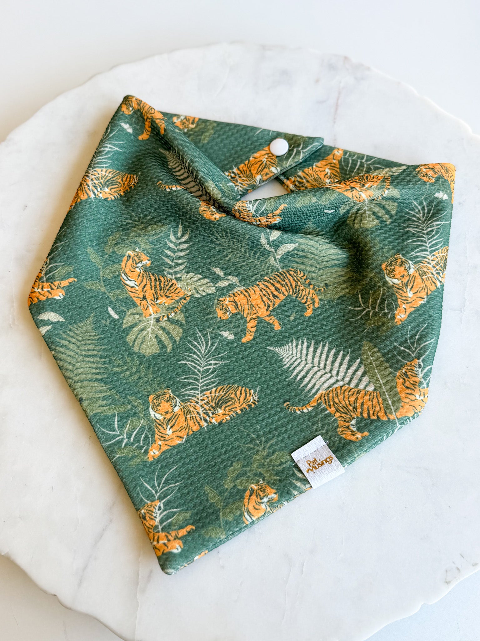 Walk on the Wild Side Wrinkle Resistant Bandana – Pet Musings