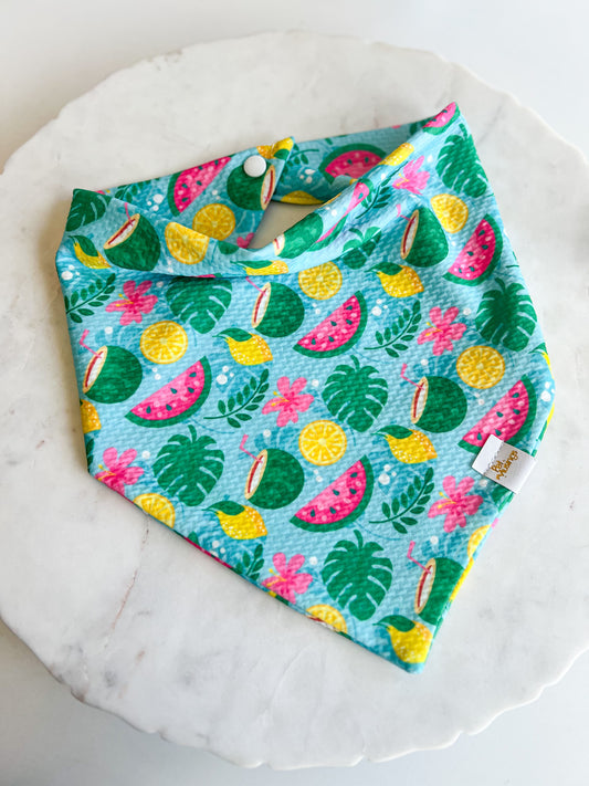 Tropical Paradise Wrinkle Resistant Bandana