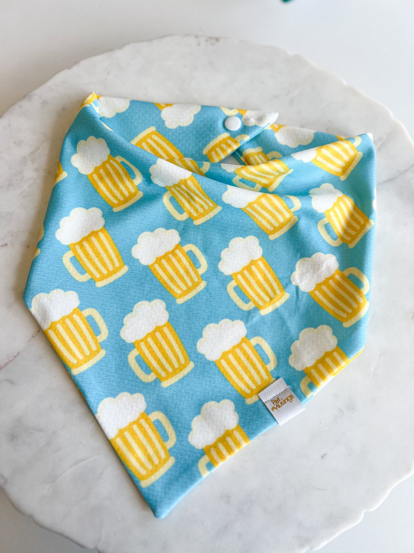Cheers Beer Wrinkle Free Bandana