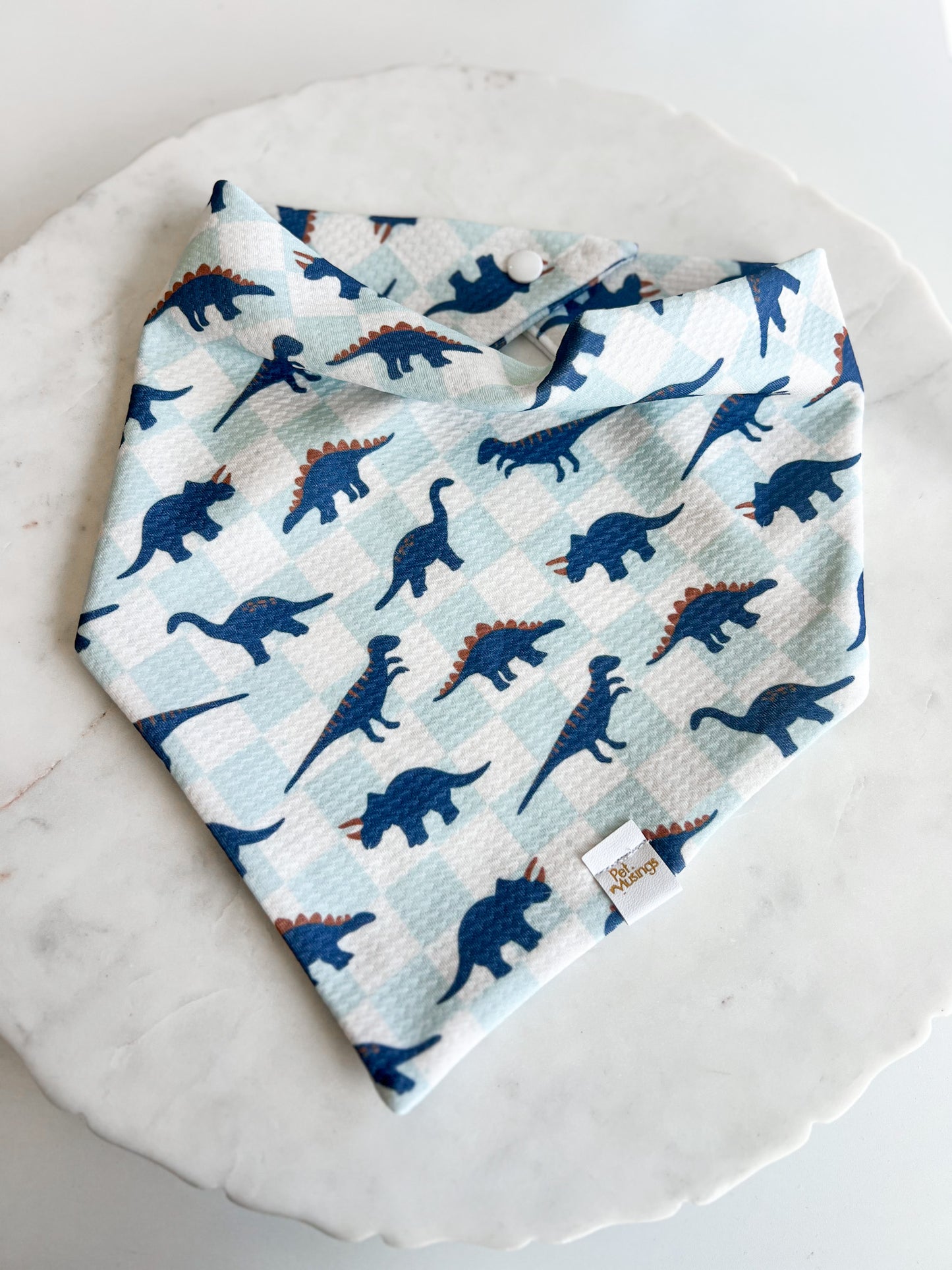 Dinosaurs Wrinkle Resistant Bandana
