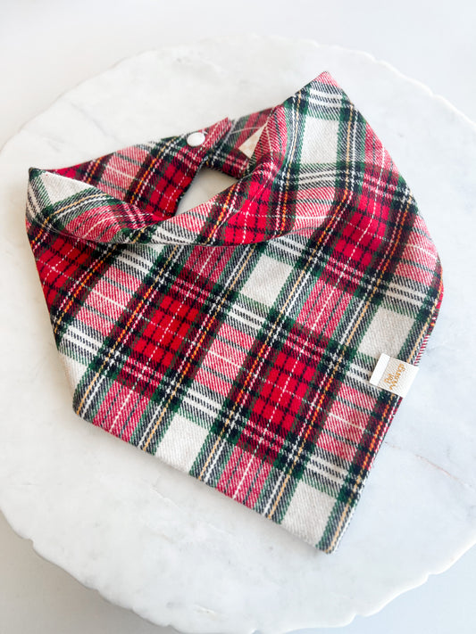 Holiday Tartan Plaid Flannel Bandana