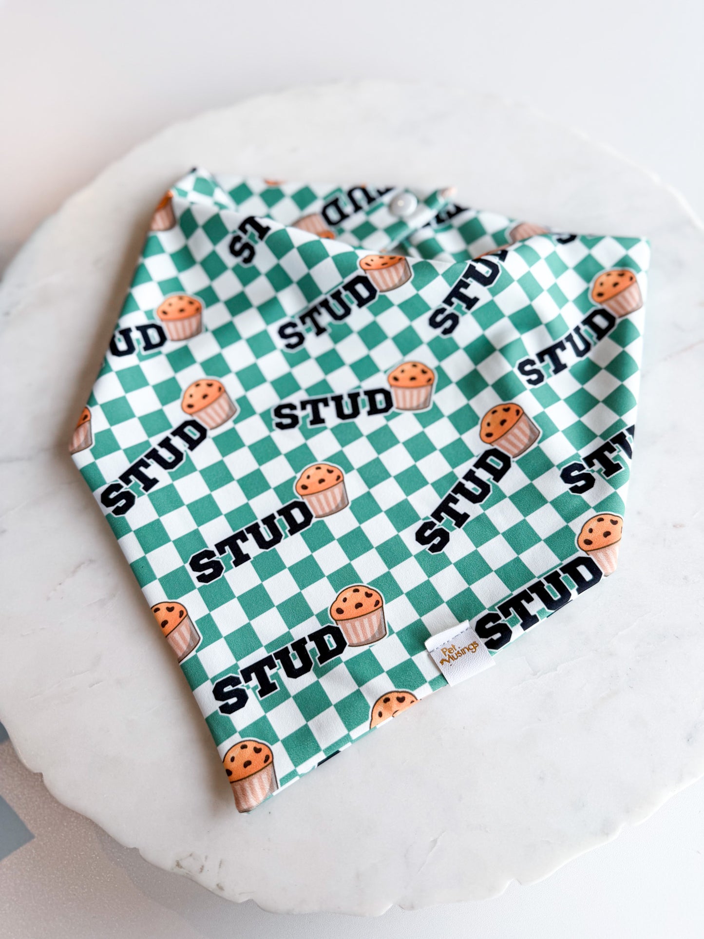 Stud Muffin Wrinkle Resistant Bandana
