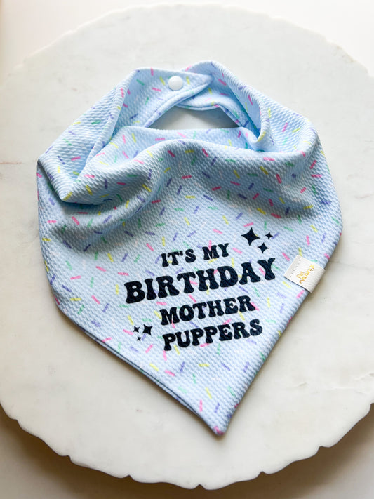 It's My Birthday Wrinkle Resistant Bandana
