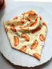 Hot Dog Wrinkle Resistant Bandana