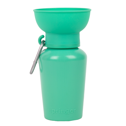 Green Flip Dog Travel Bottle