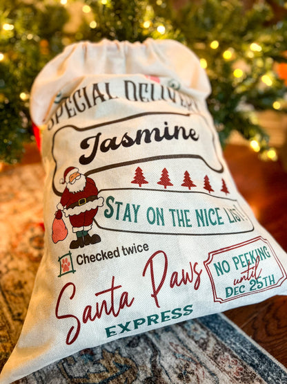 Custom Santa Sack