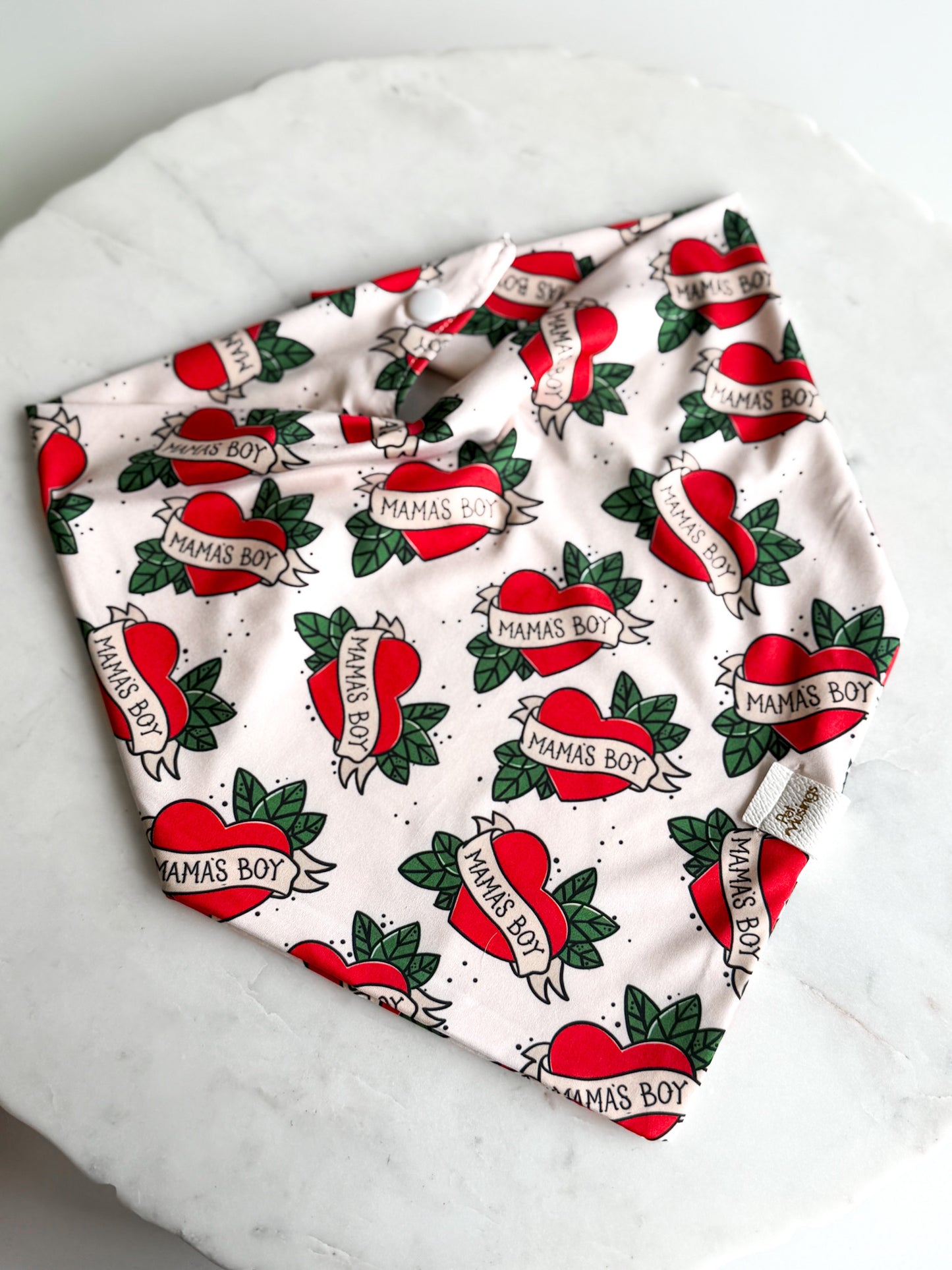 Mama's Boy Tattoo Wrinkle Resistant Bandana