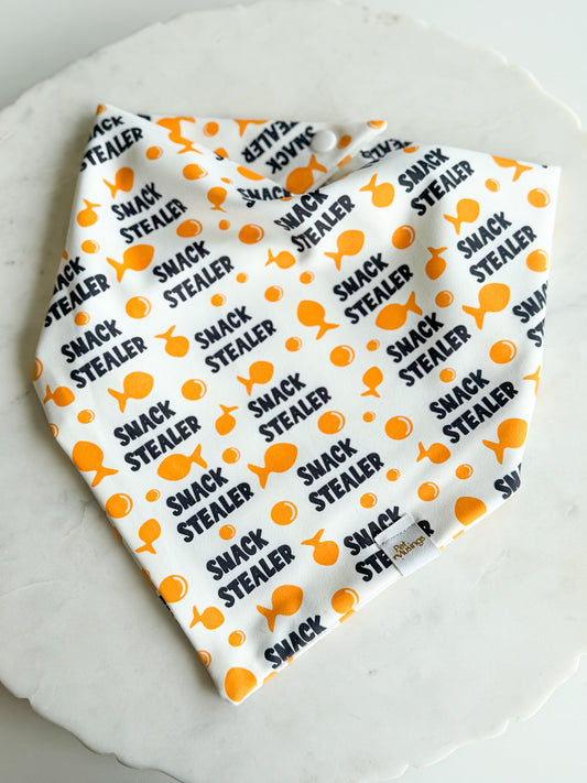 Snack Stealer Wrinkle Resistant Bandana - Pet Musings