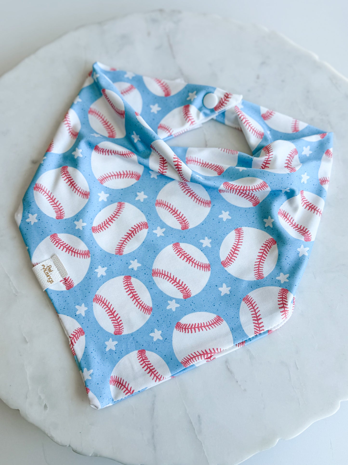Baseball Wrinkle Resistant Bandana - Pet Musings