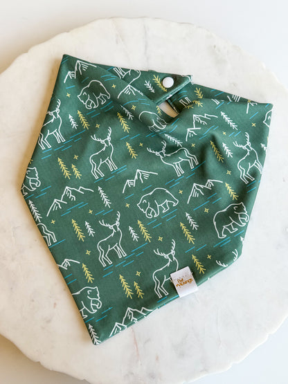 The Mountains are Calling Wrinkle Resistant Bandana - Pet Musings