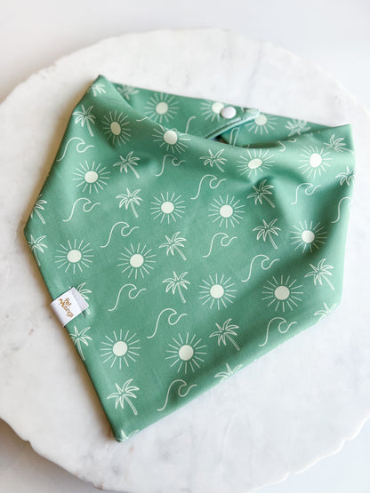 Summer Sage Wrinkle Resistant Bandana
