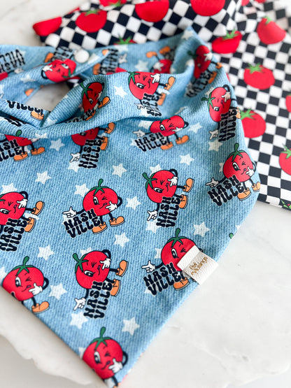 Nashville Tomato "Denim" Wrinkle Resistant Bandana