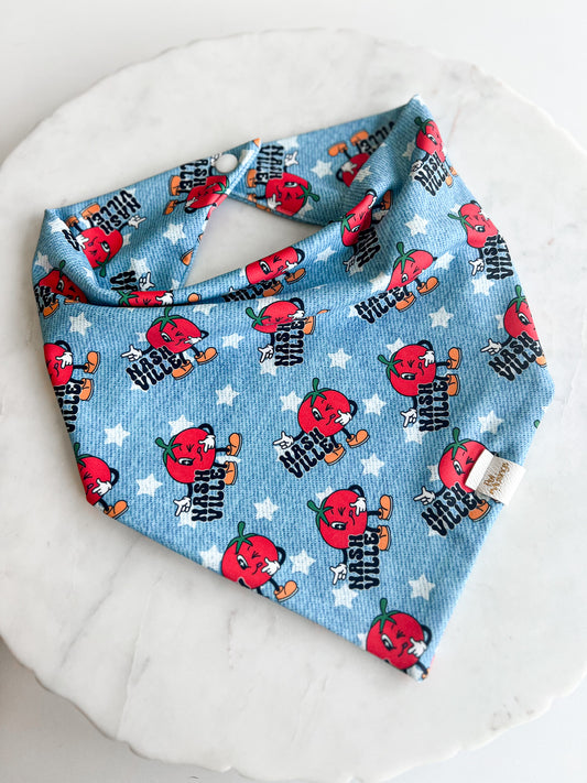 Nashville Tomato "Denim" Wrinkle Resistant Bandana