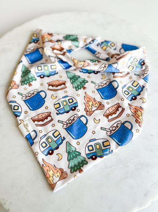 Happy Camper Wrinkle Resistant Bandana