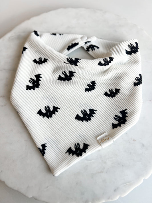 Just a Little Batty Ribbed Knit Wrinkle Resistant Bandana