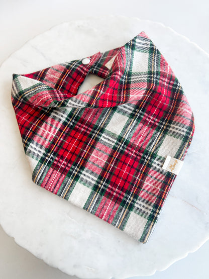 Holiday Tartan Plaid Flannel Bandana