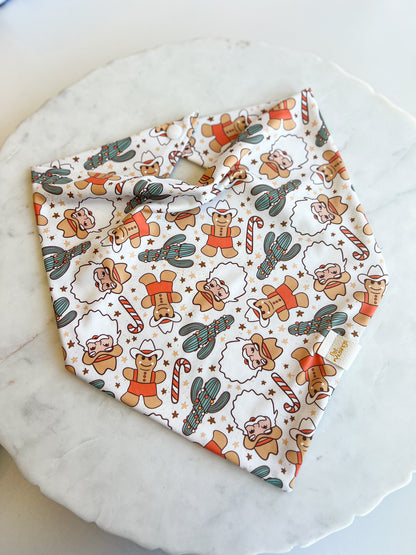 Cowboy Santa Wrinkle Resistant Bandana