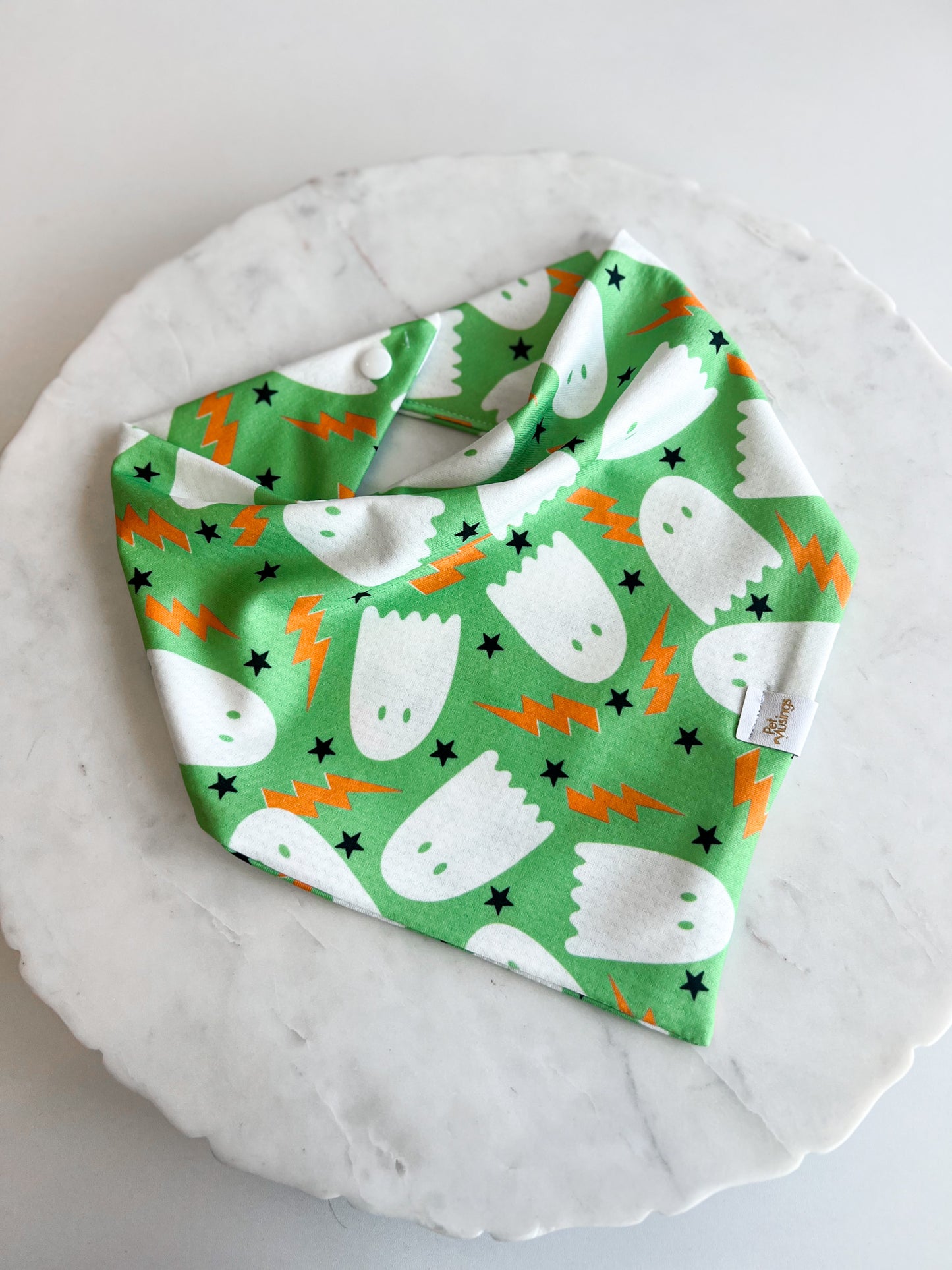 Brat Halloween Wrinkle Resistant Bandana