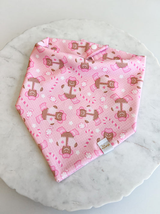 Cowgirl Gingerbread Wrinkle Resistant Bandana