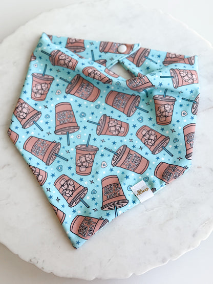 Love My Mom A Latte Wrinkle Resistant Bandana - Pet Musings