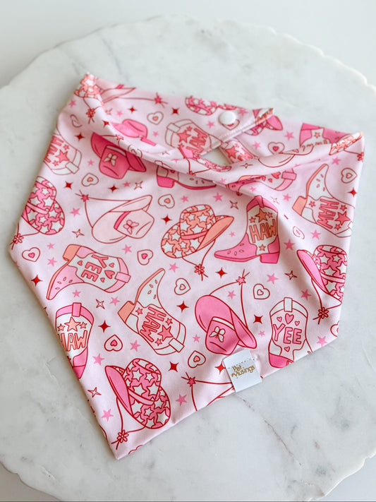 Yee Haw Boots Wrinkle Resistant Bandana - Pet Musings