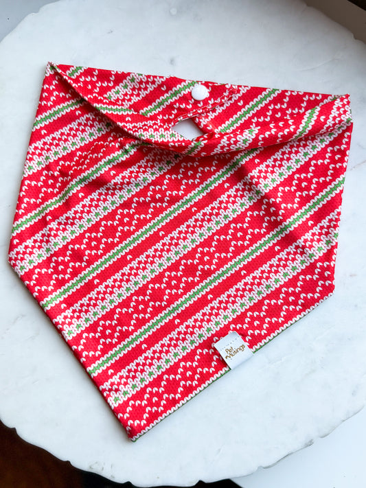 Merry and Bright Wrinkle Resistant Bandana