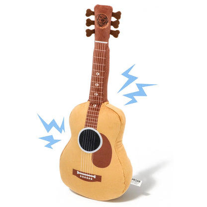 Guitar Dog Toy – Plush & Crinkle, Fun Dog Gift for Christmas - Pet Musings