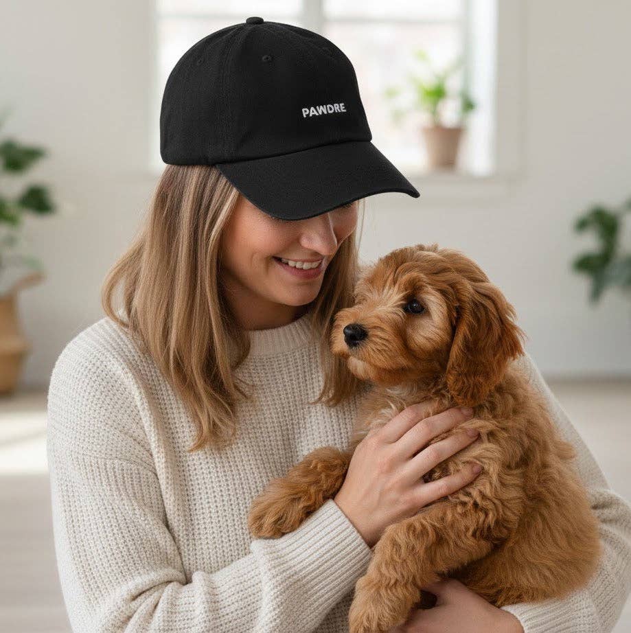 HatPhile Pawdre Soft Baseball Cap – Adjustable Cotton Hat for Dog / Cat Dads: Pawdre Khaki Cap - Pet Musings