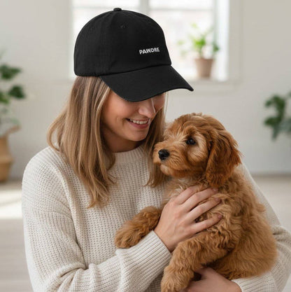 HatPhile Pawdre Soft Baseball Cap – Adjustable Cotton Hat for Dog / Cat Dads: Pawdre Khaki Cap - Pet Musings