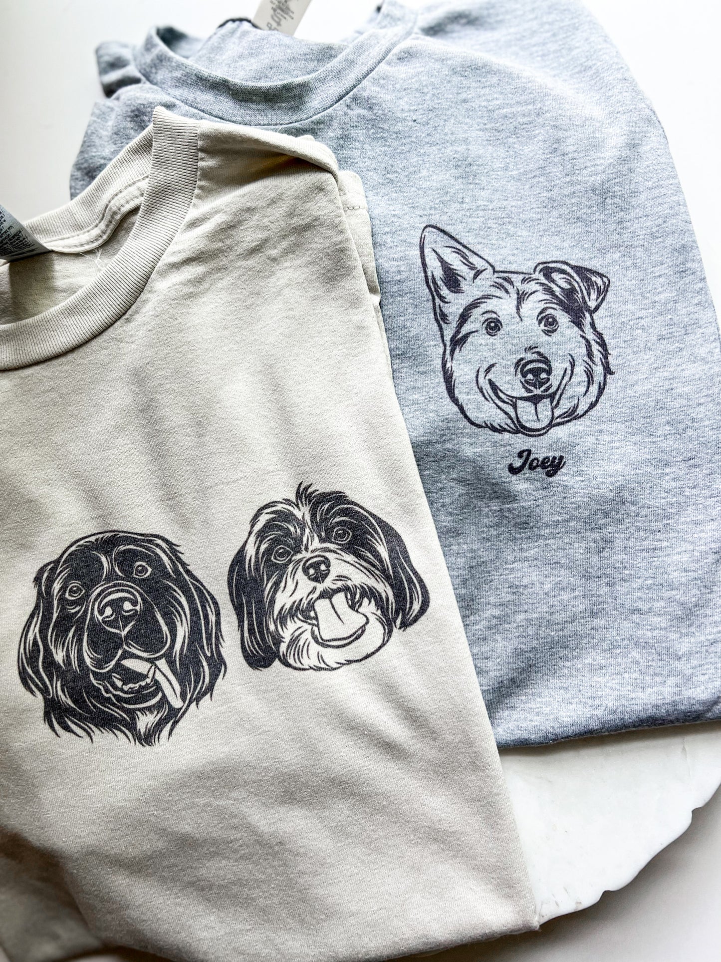 Custom Pet Portrait T-shirt