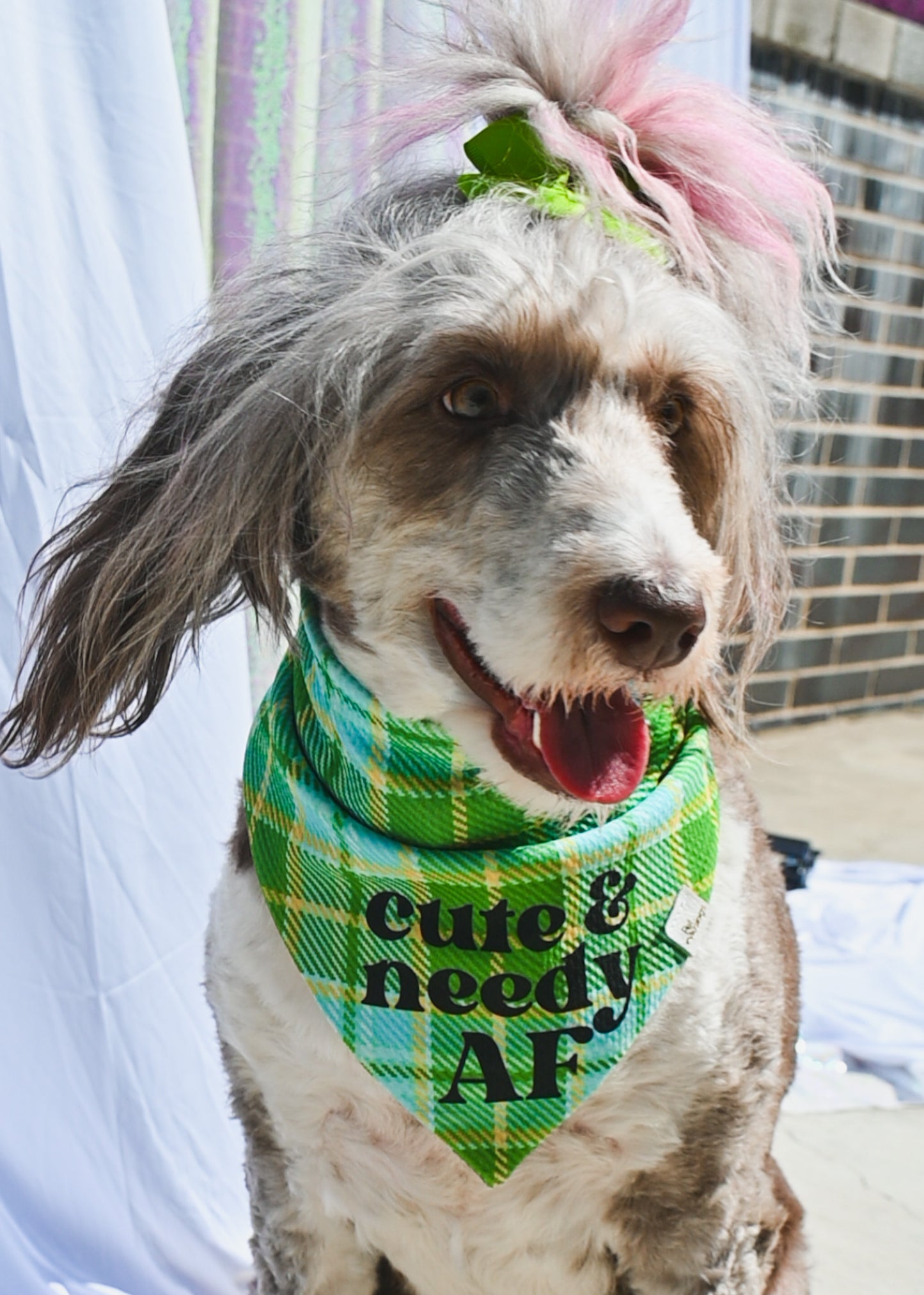 Cute & Needy AF Wrinkle Resistant Bandana