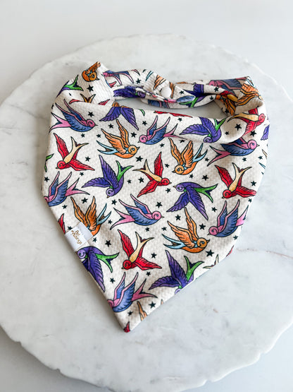 Birds of a Feather Wrinkle Resistant Bandana