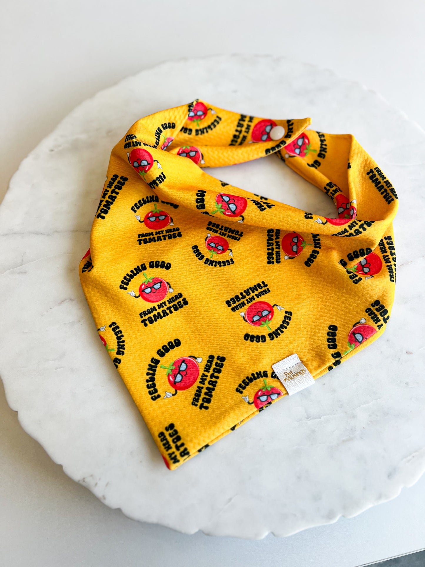 Feeling Good Tomatoes Wrinkle Resistant Bandana