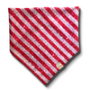Red & White Stripes Wrinkle Resistant Bandana