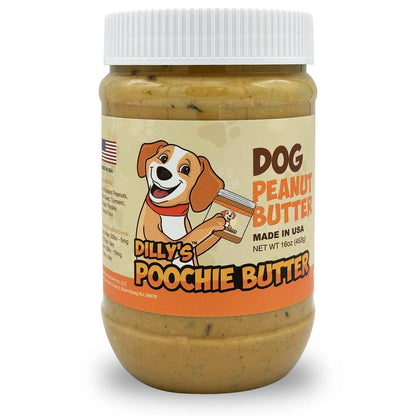 16oz Dog Peanut Butter Jar