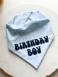 Birthday Boy Fun Wrinkle Resistant Bandana