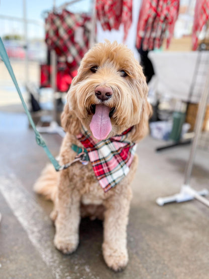 Holiday Tartan Plaid Flannel Bandana