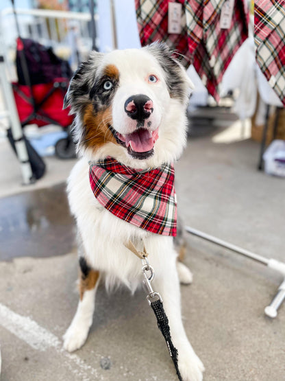 Holiday Tartan Plaid Flannel Bandana