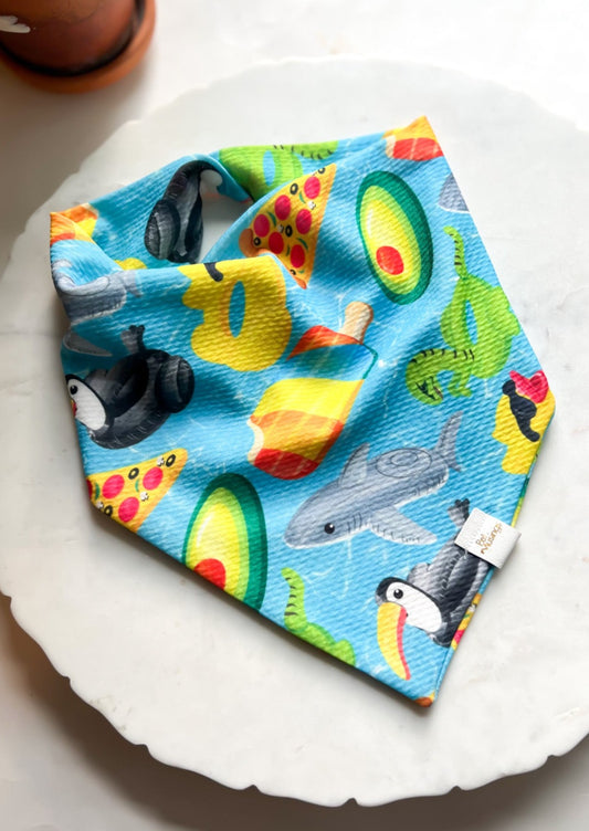 Pool Party Floaties Wrinkle Resistant Bandana