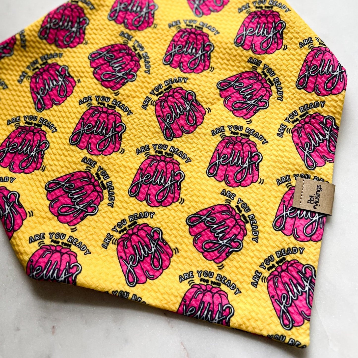 Are You Ready for this Jelly Wrinkle Resistant Bandana