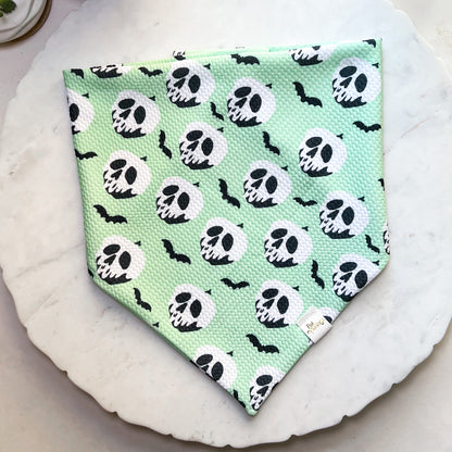 Skull Halloween Wrinkle Resistant Bandana