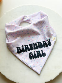 Birthday Girl Fun Wrinkle Resistant Bandana